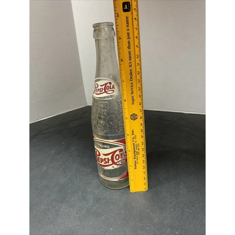 Vintage New York NY Pepsi Cola ACL Soda Bottle 10oz